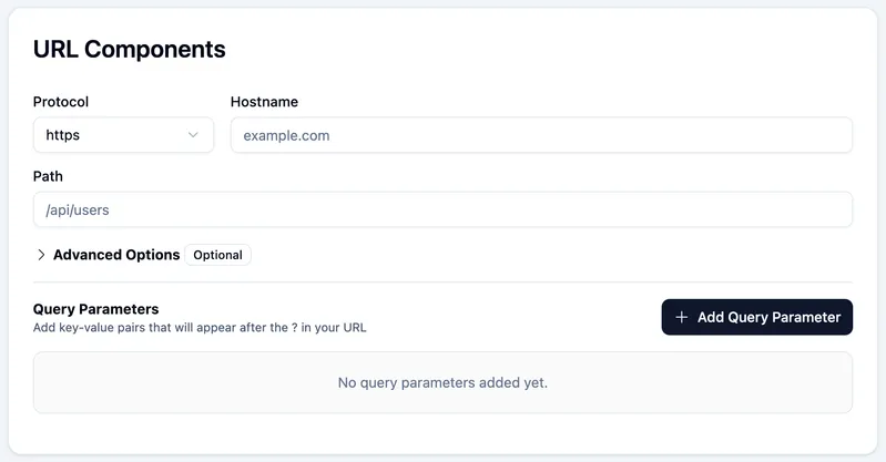 The URL Scrub web app